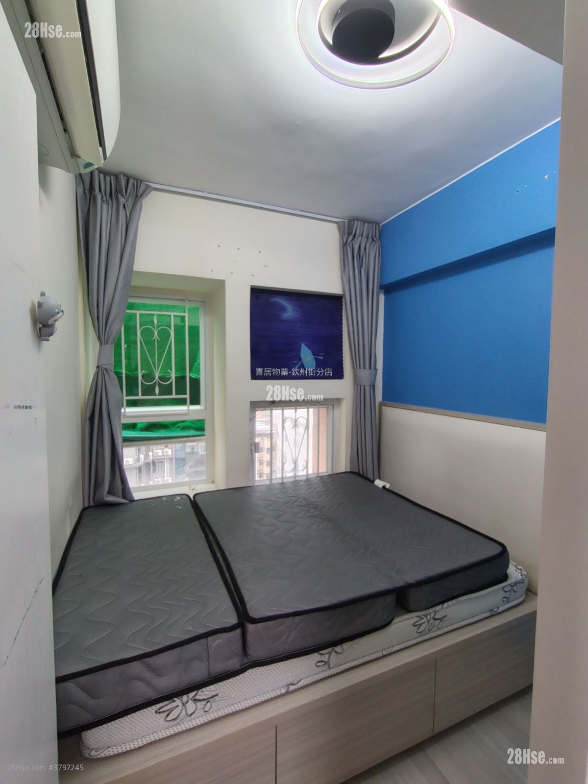 恒威阁 租盘 2 房 , 1 浴室 299 平方尺