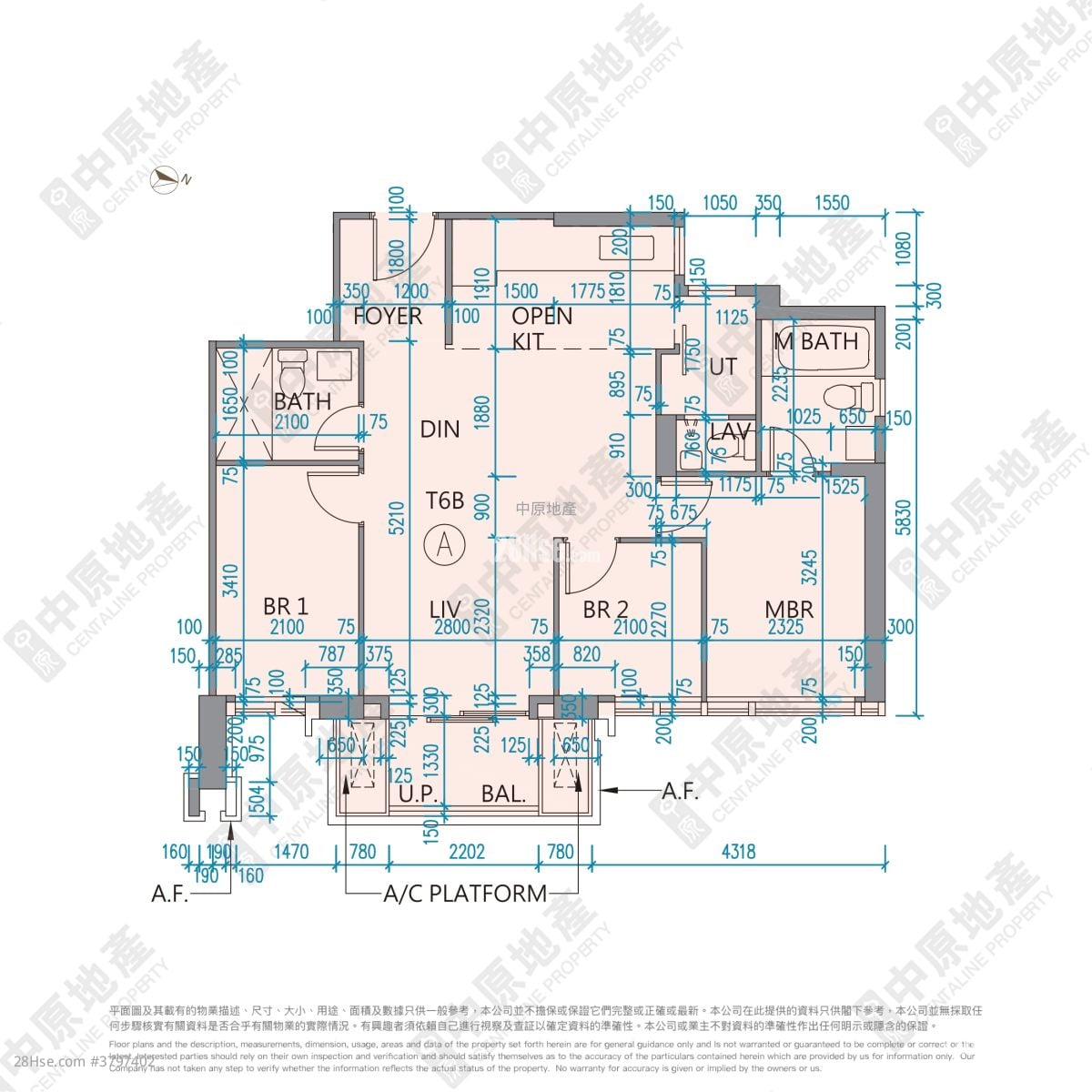 Onmantin Sell 3 Bedrooms , 3 Bathrooms 757 ft²