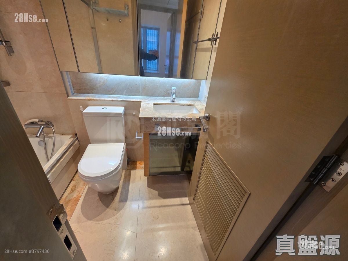 誉港湾 租盘 2 房 , 1 浴室 584 平方尺