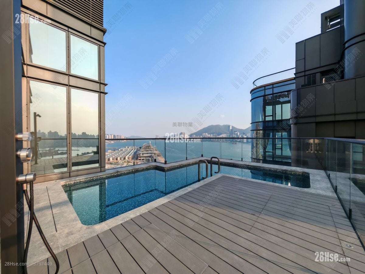 天玺海 租盘 4 房 , 3 浴室 2,191 平方尺