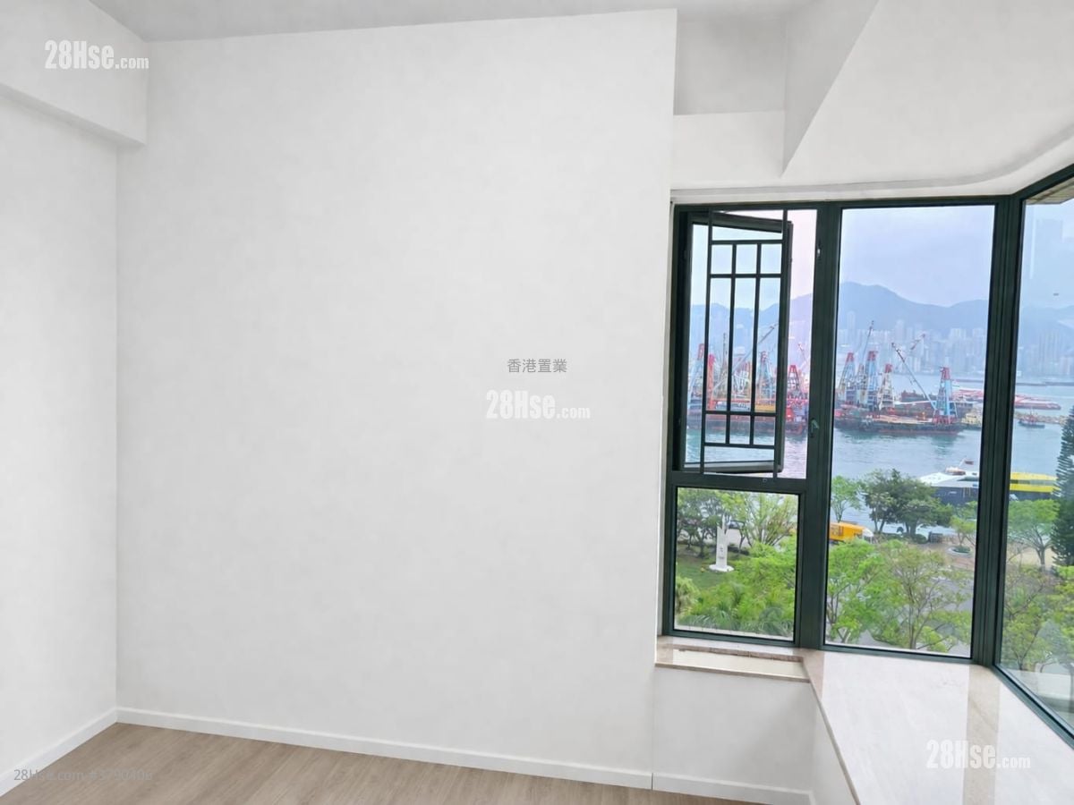 睡房 2: 维港湾 租盘 2 房 , 1 浴室 894 平方尺