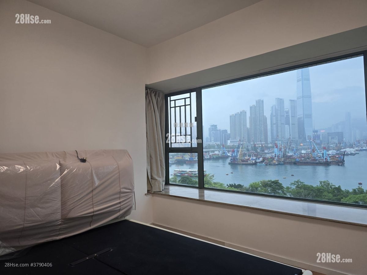 睡房 1: 维港湾 租盘 2 房 , 1 浴室 894 平方尺