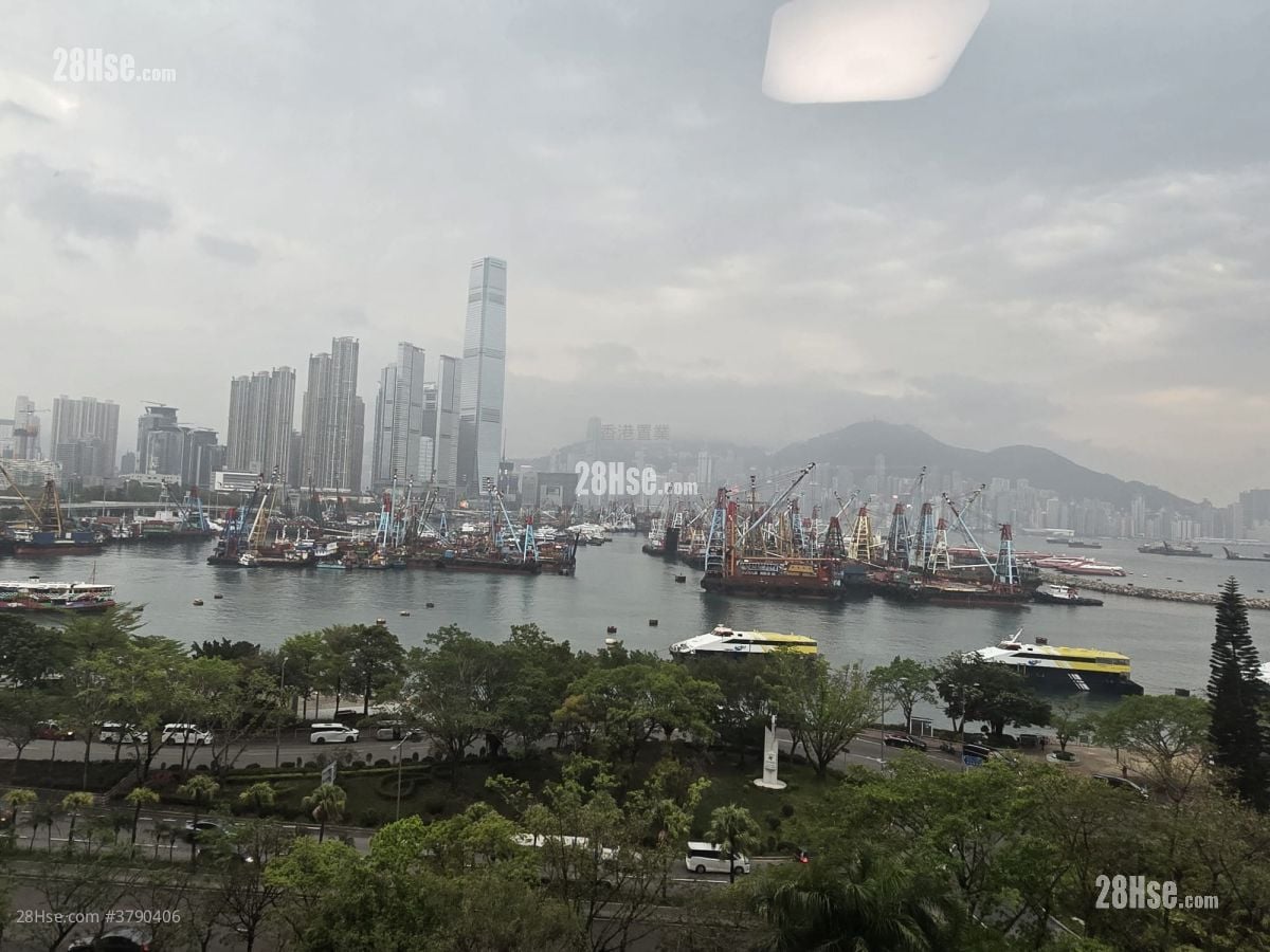 景观: 维港湾 租盘 2 房 , 1 浴室 894 平方尺