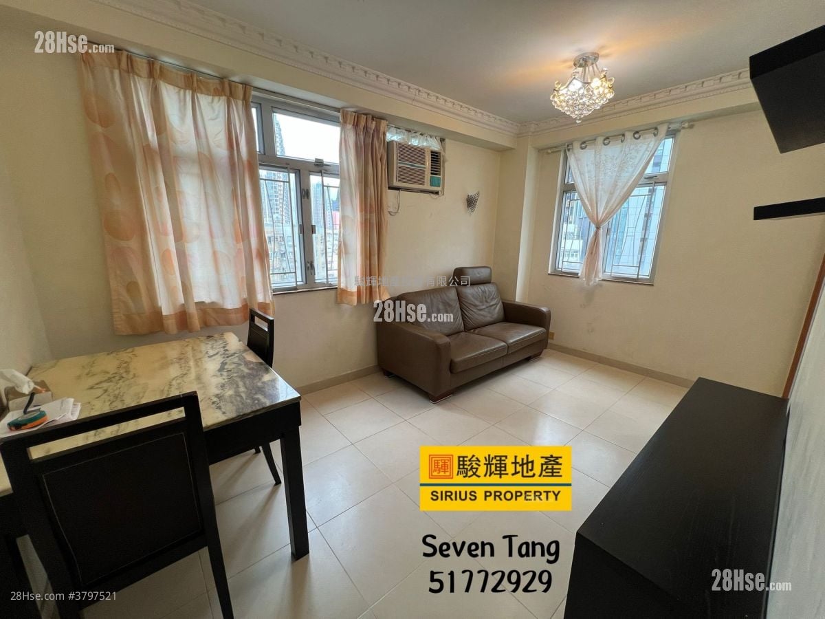 颂贤花园 租盘 2 房 , 1 浴室 378 平方尺