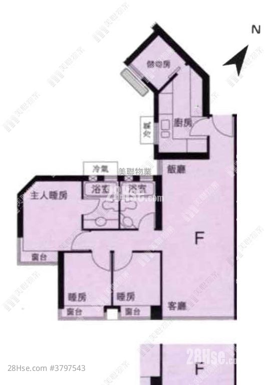 Tierra Verde Rental 3 Bedrooms , 2 Bathrooms 772 ft²