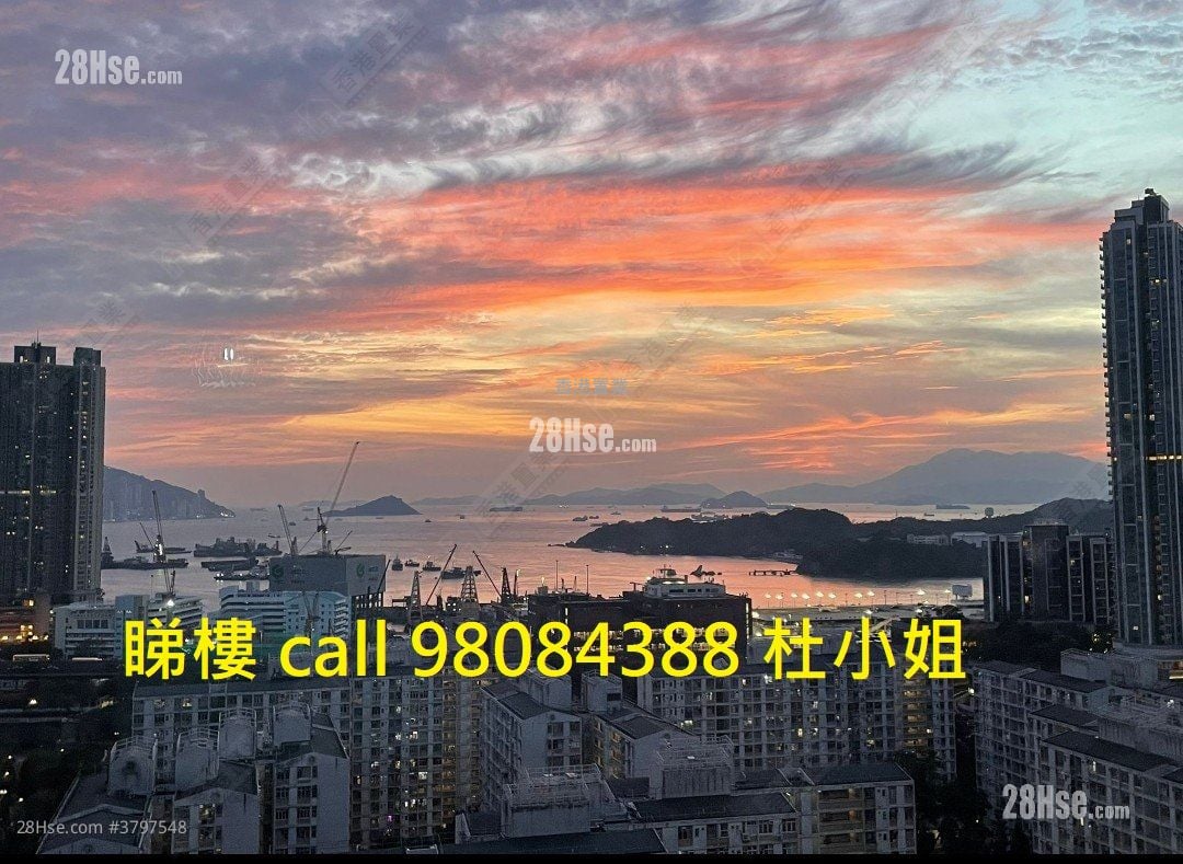 爱海颂 租盘 3 房 , 2 浴室 786 平方尺