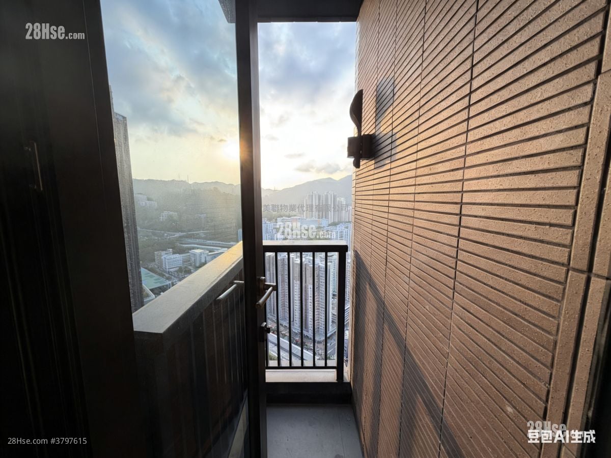 The Pavilia Farm Rental 2 Bedrooms , 1 Bathroom 533 ft²