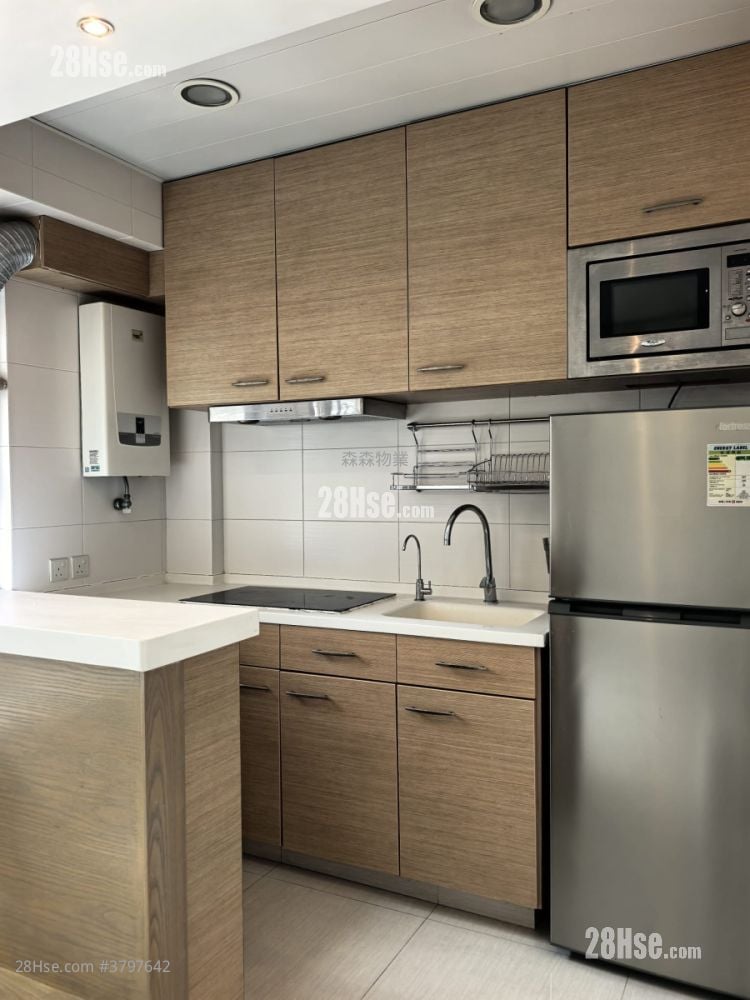 康泽花园 租盘 2 房 , 1 浴室 532 平方尺