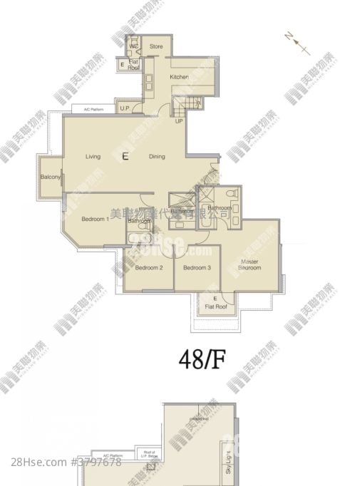 溱岸8号 售盘 4 房 1,476 平方尺