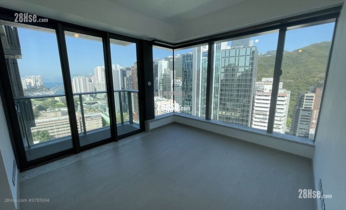 港岛南岸 租盘 3 房 , 2 浴室 1,006 平方尺