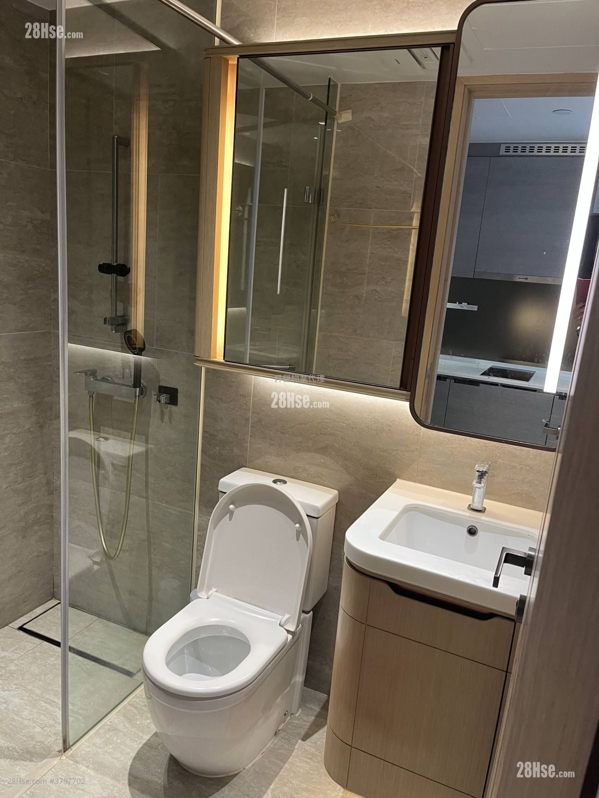 环海东岸 租盘 开放式间隔 , 1 浴室 194 平方尺