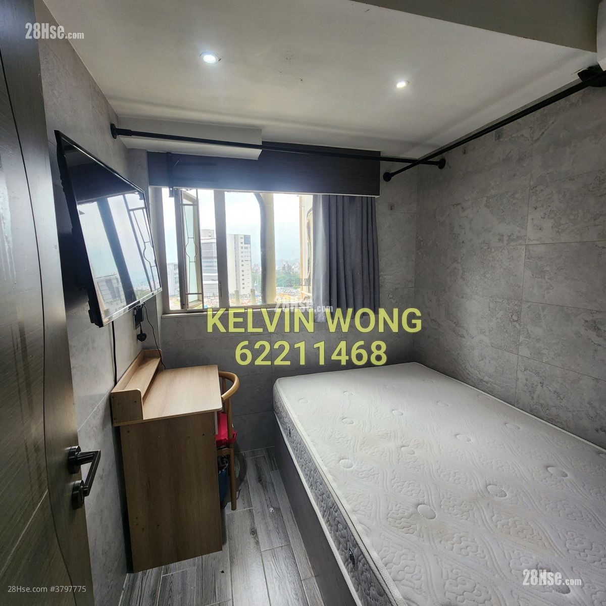 文景楼 租盘 2 房 , 1 浴室 220 平方尺