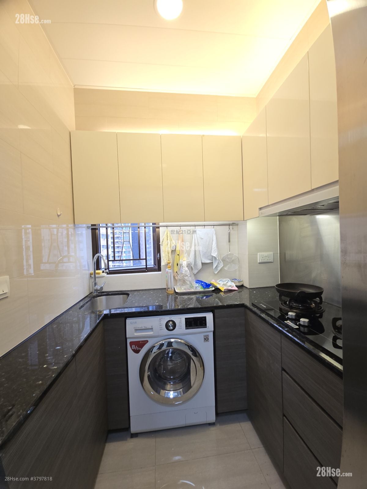 富利大厦 租盘 2 房 , 1 浴室 375 平方尺