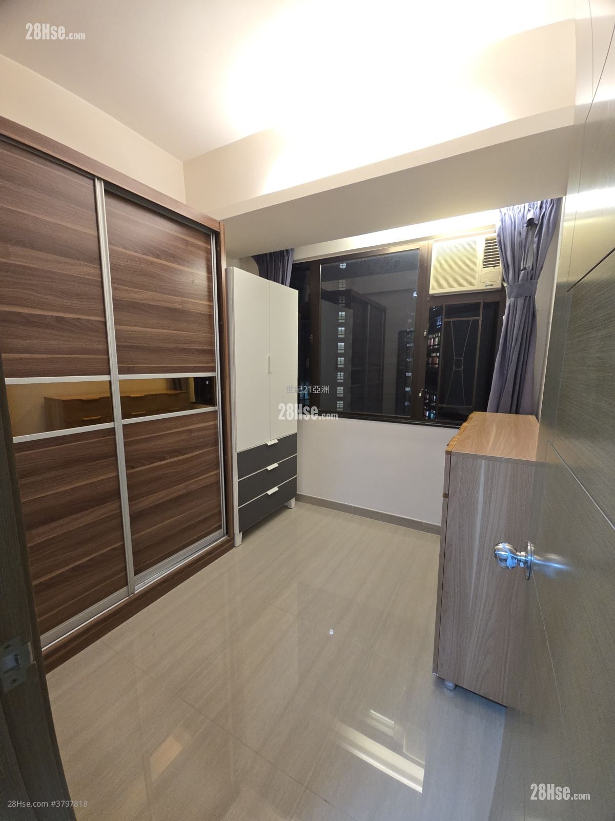 富利大厦 租盘 2 房 , 1 浴室 375 平方尺