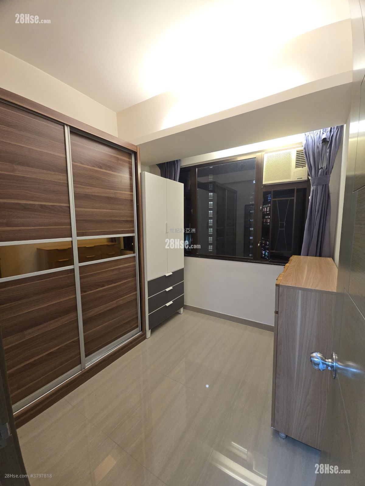 富利大厦 租盘 2 房 , 1 浴室 375 平方尺