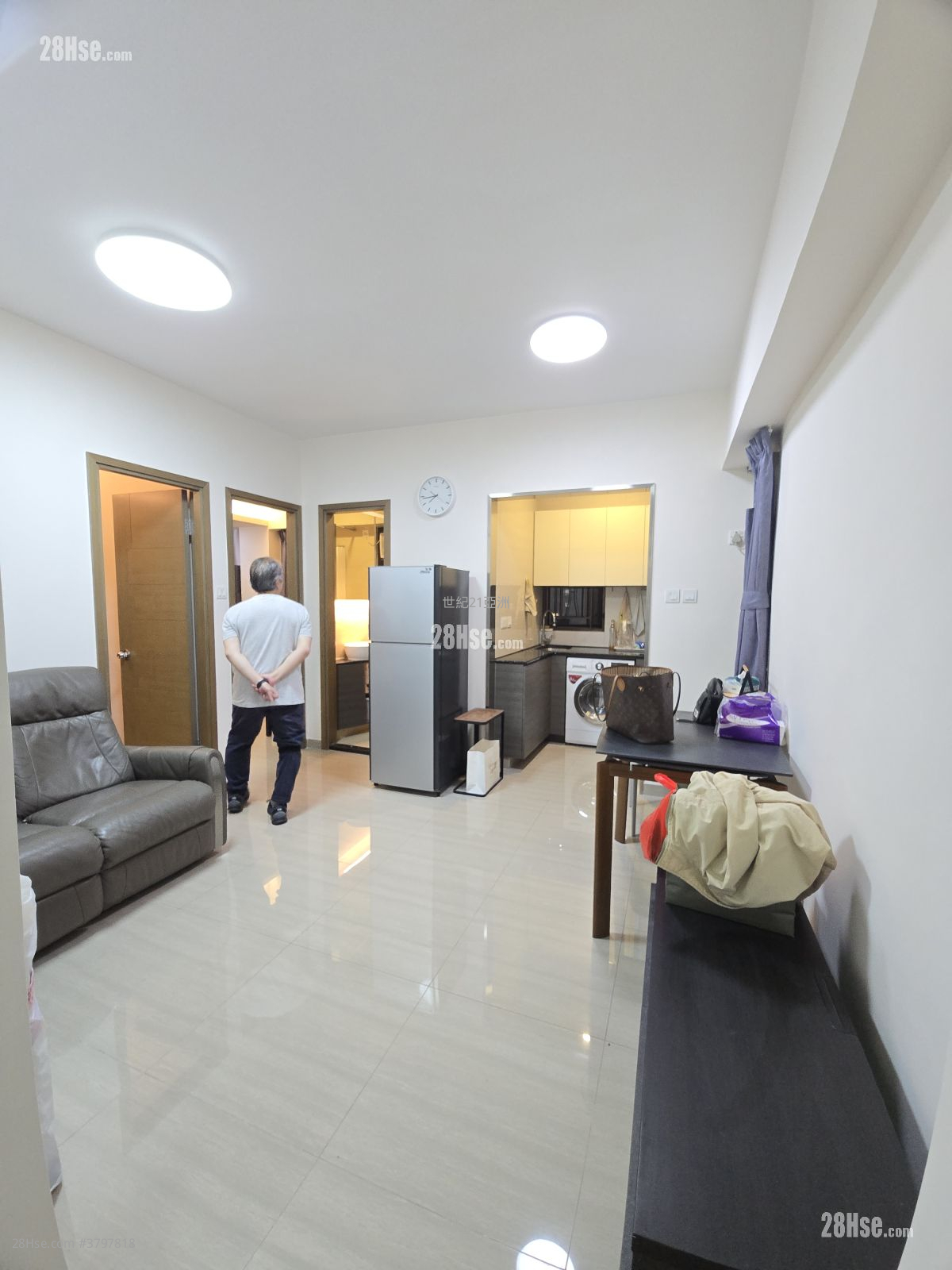 富利大厦 租盘 2 房 , 1 浴室 375 平方尺