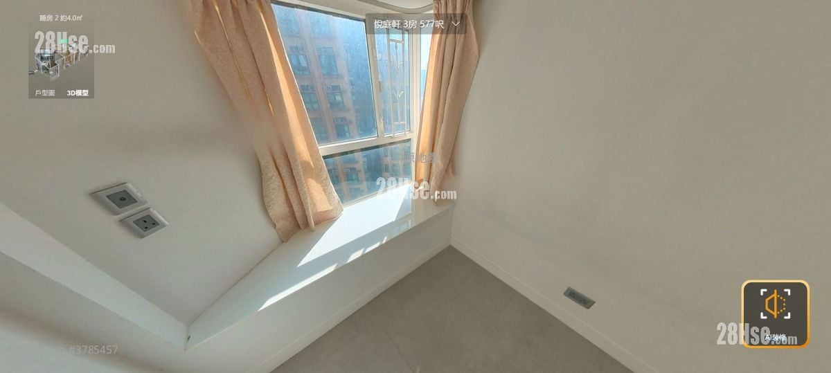 悦庭轩 售盘 3 房 , 2 浴室 577 平方尺