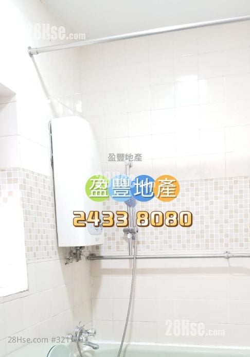 海翠花园 租盘 2 房 , 1 浴室 521 平方尺