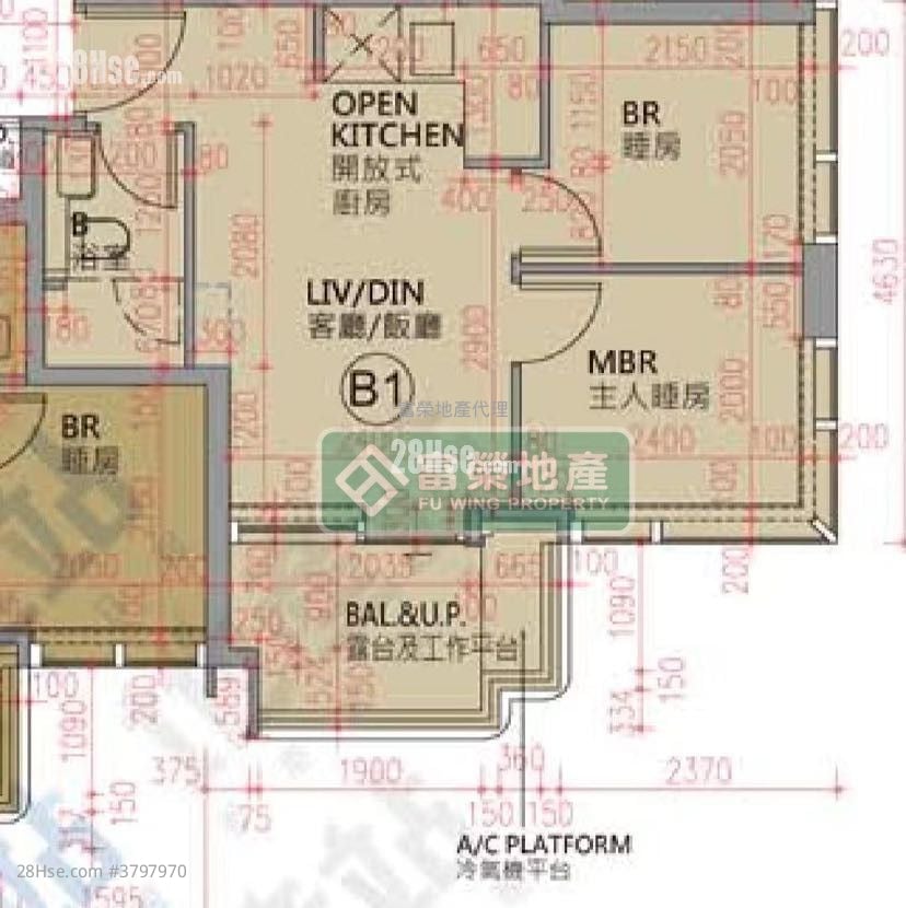 Eight Southpark Sell 2 Bedrooms 351 ft²