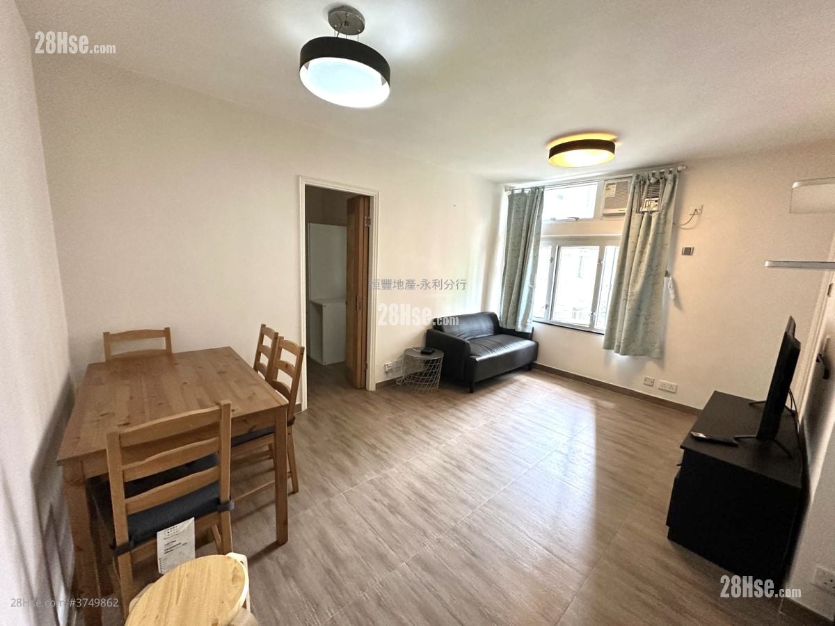 杏翠苑 租盘 1 房 , 1 浴室 407 平方尺