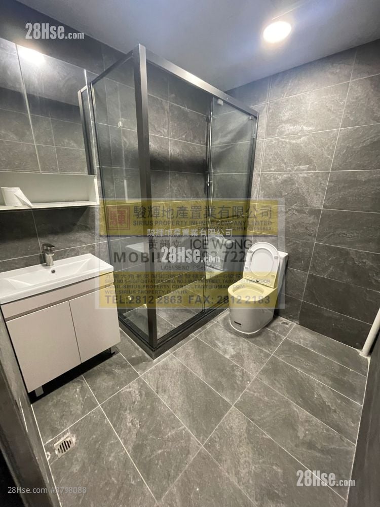 曾榕大厦 租盘 开放式间隔 , 1 浴室 160 平方尺