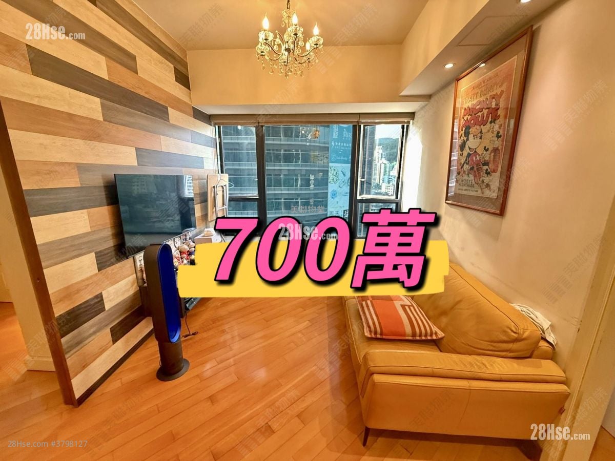 爵悦庭 售盘 2 房 , 1 浴室 464 平方尺