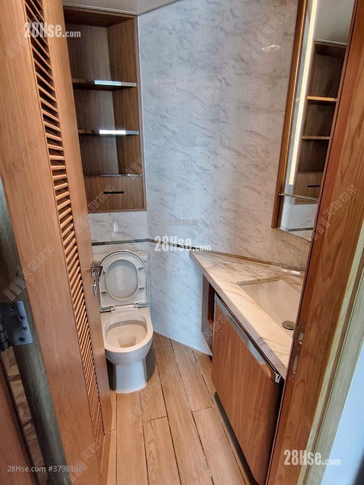 柏傲湾 租盘 开放式间隔 , 1 浴室 306 平方尺
