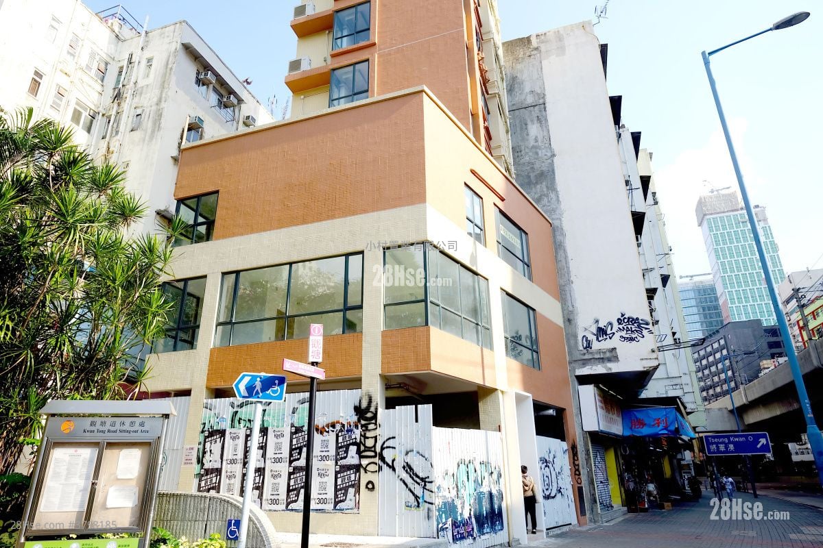 building outlook: 299 Kwun Tong Road Rental Studio , 1 Bathroom 283 ft²