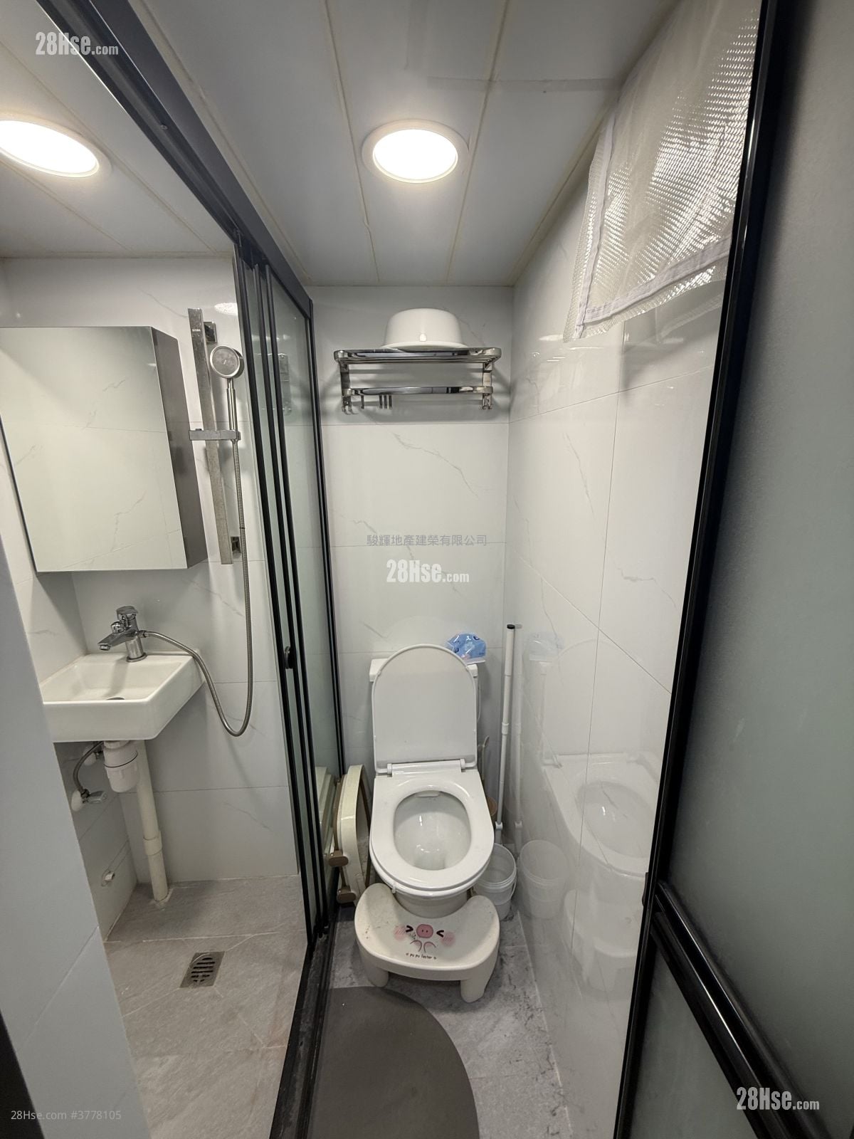 广兰大楼 租盘 开放式间隔 , 1 浴室 180 平方尺