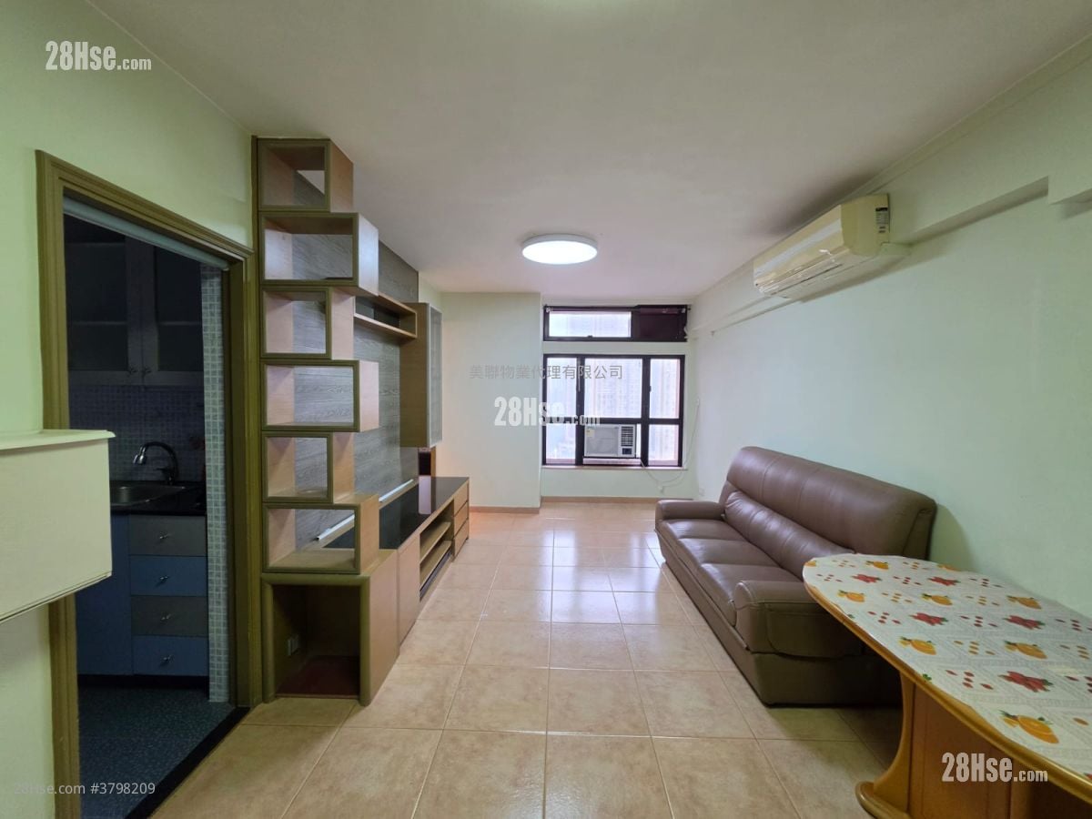 宏福花园 租盘 3 房 , 1 浴室 550 平方尺