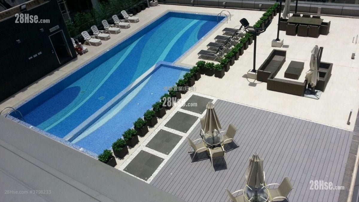 肇如大厦 租盘 2 房 , 1 浴室 551 平方尺