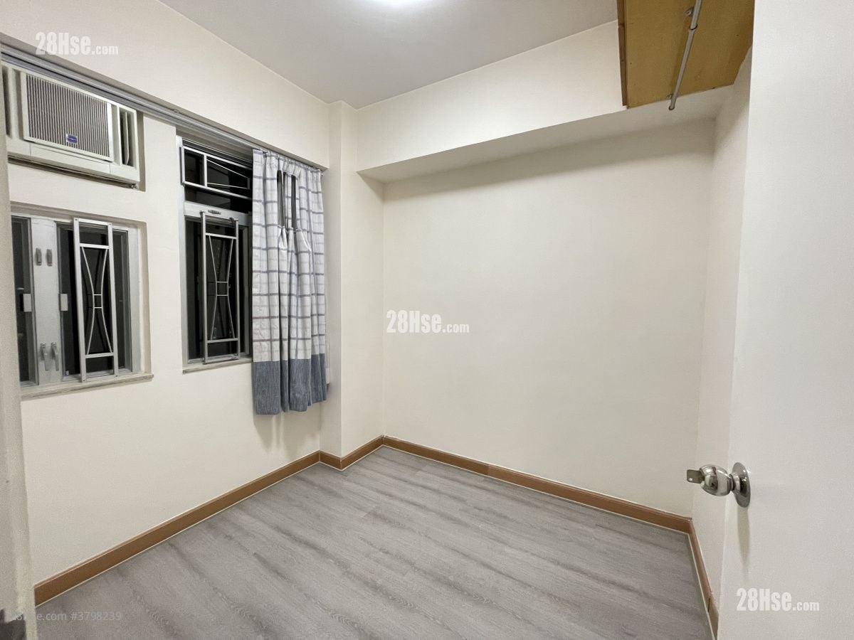 睡房 1: 荣华大厦 租盘 2 房 , 1 浴室 320 平方尺