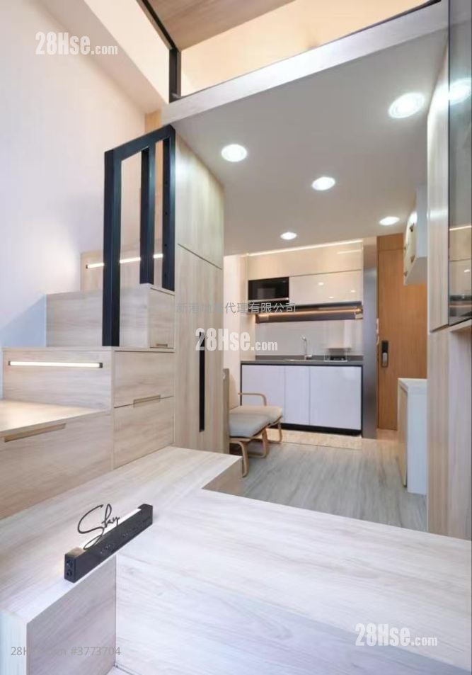 啟岸 租盤 開放式間隔 , 1 浴室 196 平方呎