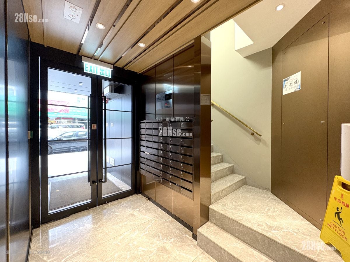 大堂: MW Easton 租盘 1 房 , 1 浴室 207 平方尺