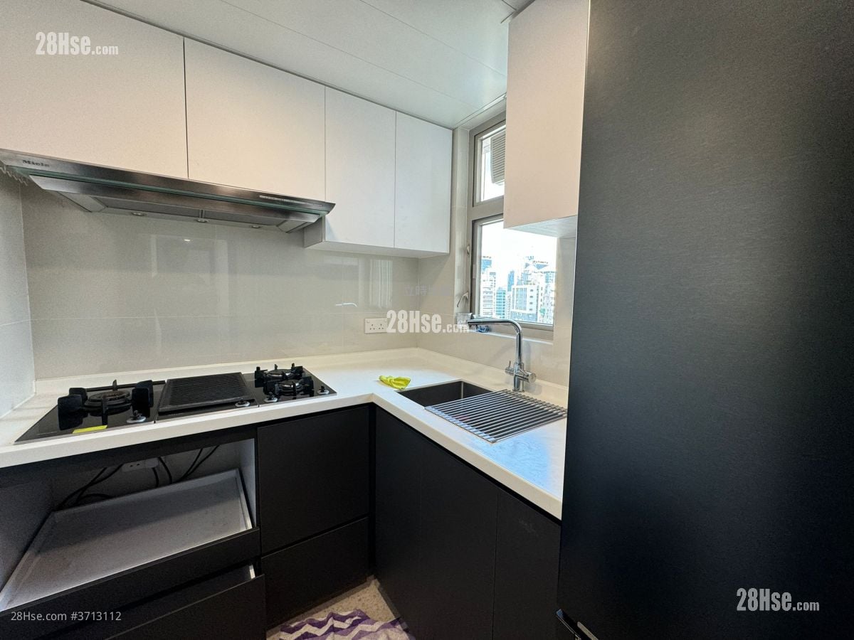 汇贤居 租盘 2 房 , 1 浴室 474 平方尺