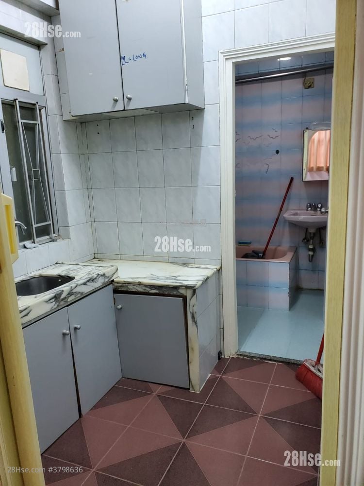 吴淞大楼 售盘 2 房 , 1 浴室 510 平方尺