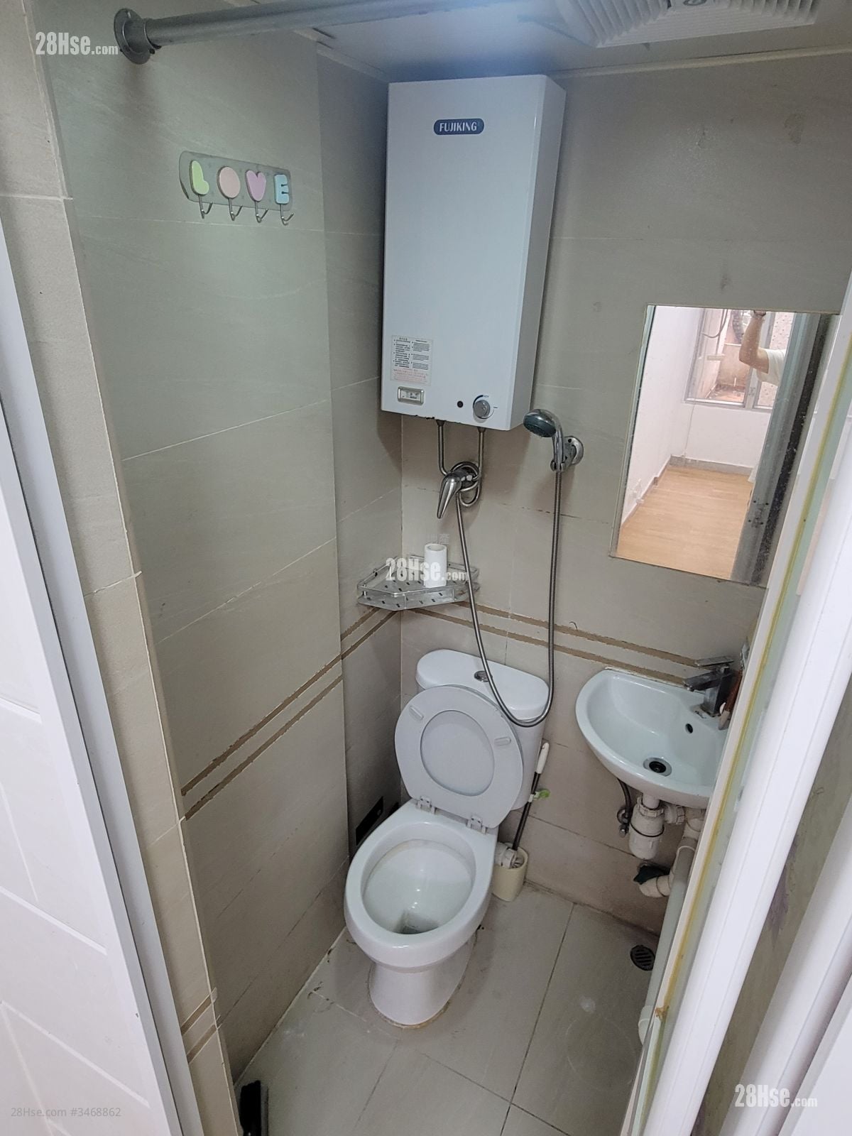 唐楼 租盘 开放式间隔 , 1 浴室 110 平方尺