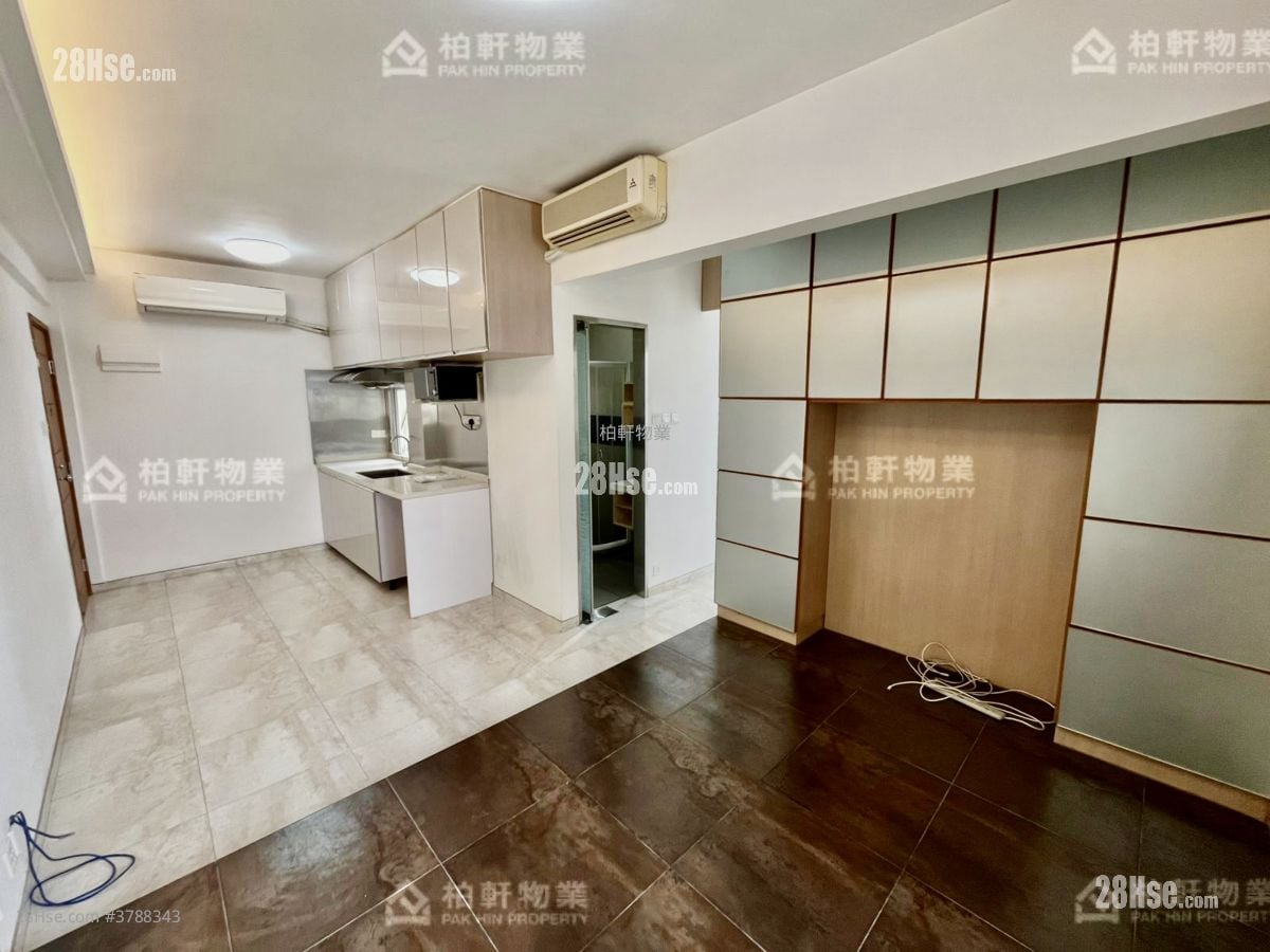 龙景大厦 租盘 2 房 , 1 浴室 408 平方尺