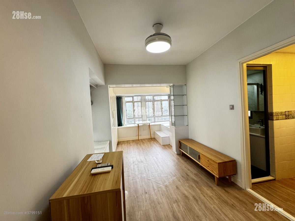 河畔花园 租盘 开放式间隔 , 1 浴室 269 平方尺