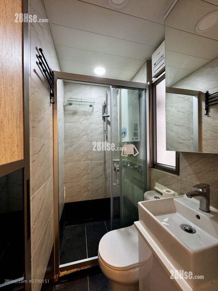 河畔花园 租盘 开放式间隔 , 1 浴室 269 平方尺