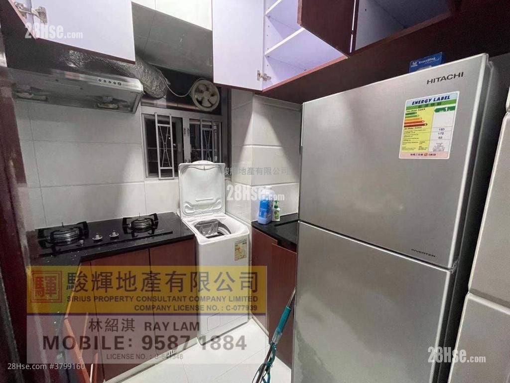 旺角广场 租盘 2 房 , 1 浴室 347 平方尺