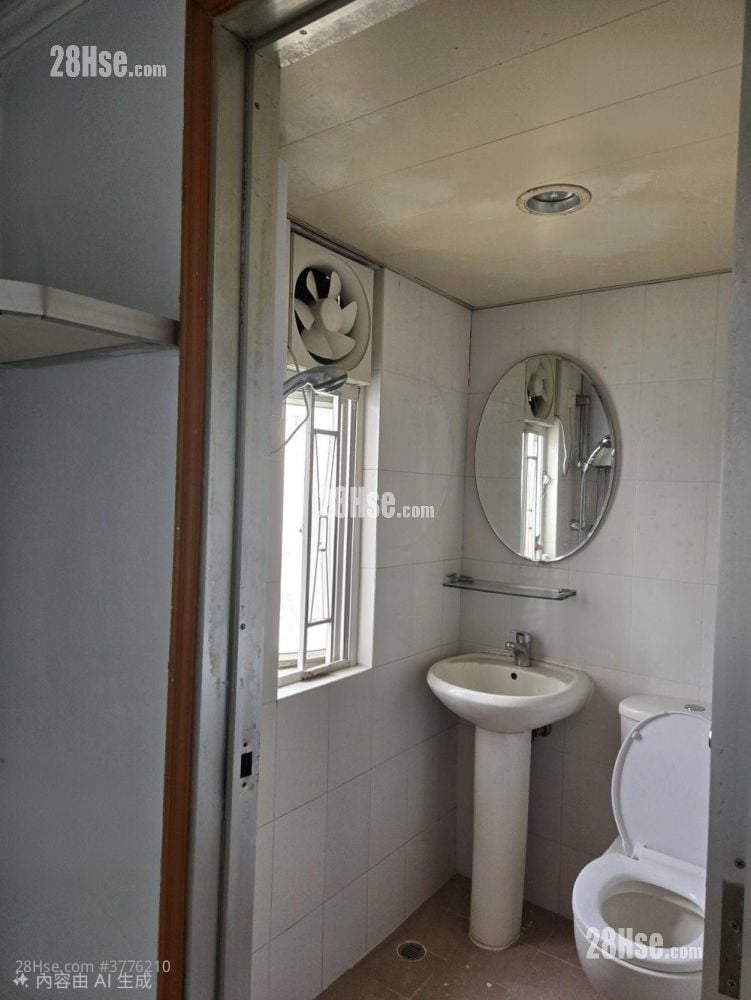 永如大厦 租盘 4 房 , 4 浴室 120 平方尺