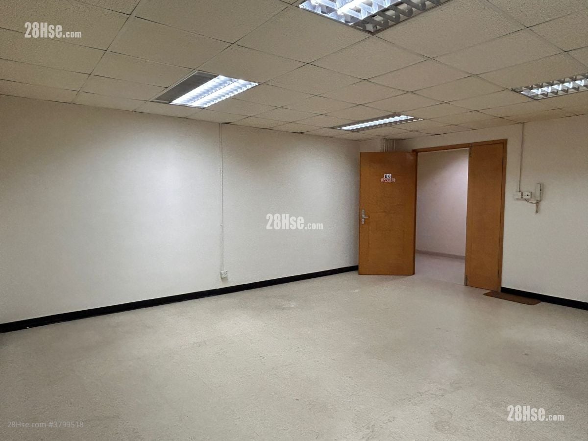 泰景工业大厦 租盘 1 房 , 1 厕所 287 平方尺