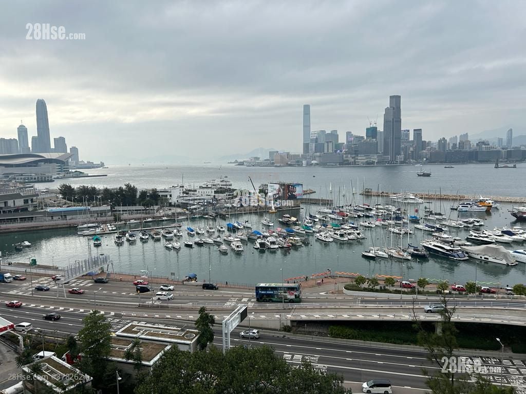 海威大厦 租盘 2 房 , 2 浴室 932 平方尺