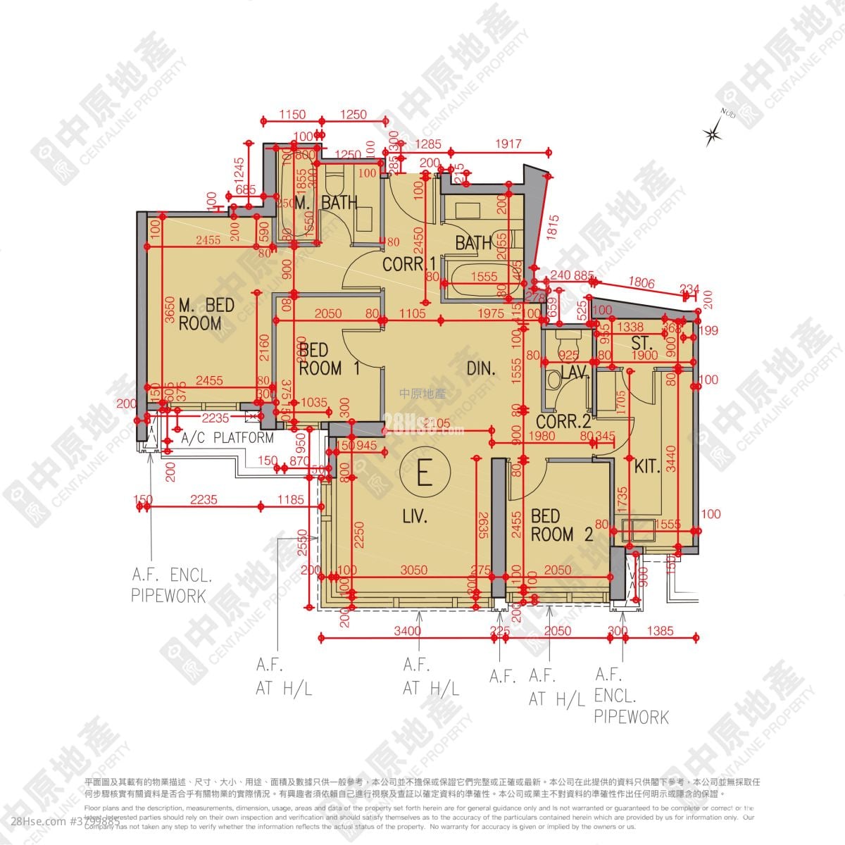港岛南岸 售盘 3 房 737 平方尺