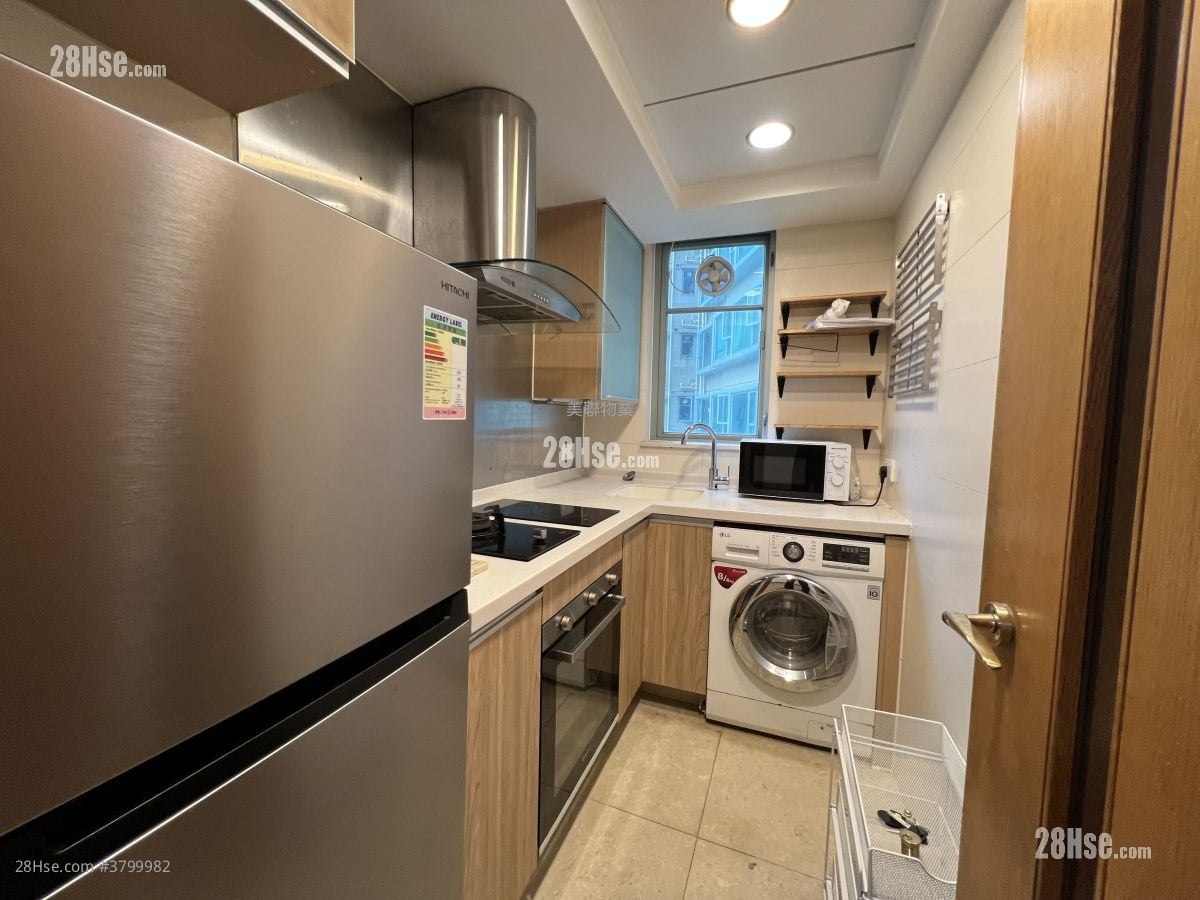 珀丽湾 租盘 2 房 , 1 浴室 575 平方尺