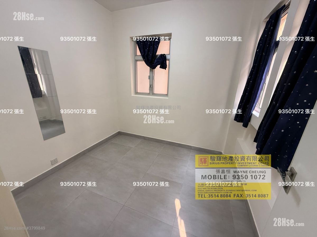 文耀楼 租盘 3 房 , 1 浴室 665 平方尺