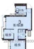 Choi Ming Court Rental 2 Bedrooms , 1 Bathroom 506 ft²