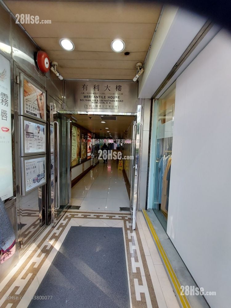 有利大厦 租盘 1 房 , 1 浴室 280 平方尺