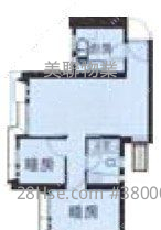 Choi Ming Court Sell 2 Bedrooms , 1 Bathroom 506 ft²